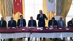 BAŞKAN KILIÇ MUHTARLARLA BİR ARAYA GELDİ