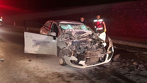 Geyve Bağlarbaşı’nda Feci Kaza : 1 Ölü 1 Yaralı