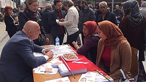 HAYIR MASASI KATLI PAZARYERİ'NE KURULDU 