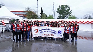 Kan Bağışı Kampanyasına Yoğun İlgi