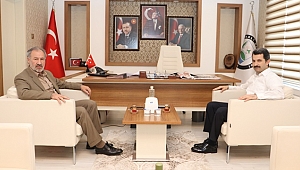 Öz Maden –İş`ten Başkan Acar`a Ziyaret