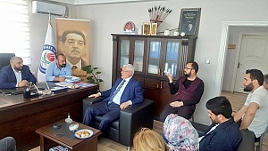 Eğitim-Bir-Sen’e Teşekkür Ziyareti