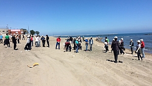 “Karasulu Öğrencilerden Farkındalık Yaratmak İçin Sahil Temizliği”