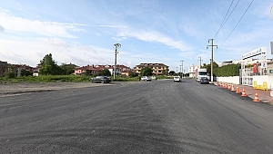 Serdivan Kolej Sokak Sıcak Asfaltla Buluştu