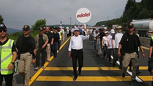 CHP Heyeti, 15. Günün İlk Mola Yerine Ulaştı