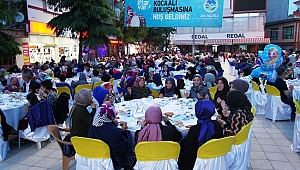 Kardeşlik Sofraları Kocaali'de Kuruldu