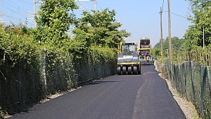 Sapanca Belediyesi Asfalt Çalışmaları Sürüyor
