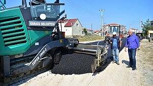 “Sıra Asfalt Çalışmalarına Devam”