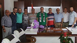 Geyvespor'dan Başkan Kaya'ya Ziyaret