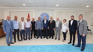 Müteahhitler SATSO’yu Ağırladı