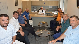 SEDAŞ’ta Karasu Muhtarlar Derneği’nin Tebrik ve Nezaket  Ziyareti