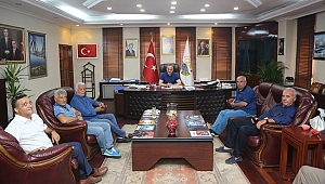 Tamer Yiğit’den Başkan Yılmazer’e Ziyaret