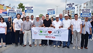 Karasu’da Sağlık İçin Hareket Et Yürüyüşü Düzenlendi