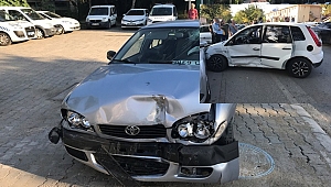 Otomobiller Çarpıştı! 6 Yaralı