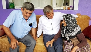 Soğuk Depremzede Aileleri Ziyaret Etti