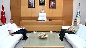 Toçoğlu Yeni İl Jandarma Komutanını Ağırladı