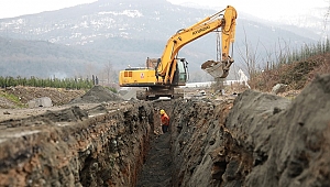 Yanık Kanalizasyon Projesi Tamamlanıyor