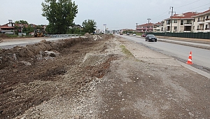 Yazlık Kipa Arası Yol Çalışması Başladı