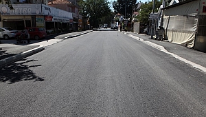 Yeğenler Caddesi Yenilendi