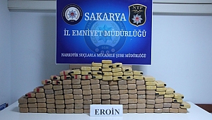 72 Kilogram Eroin Ele Geçirildi