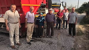 Başkan Özel'e Asfalt Teşekkürü