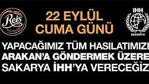 Bugün Tüm Gelir Arakan’a