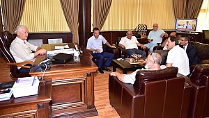 “Kaymakam Gürçam’dan Belediye’ye Veda Ziyareti”