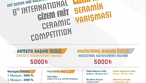 Uluslararası Gizem Frit Seramik Yarışması Başlıyor