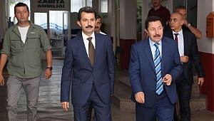 Vali Balkanlıoğlu'ndan, Başkan Acar'a İadeyi Ziyaret