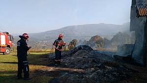 Atölye Yangını Korkuttu
