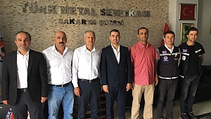 Başkan Dişli’de Türk Metal Sendikası’na Ziyaret
