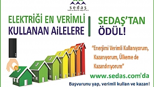 Dünya Tasarruf Gününde SEDAŞ'tan Enerji Tasarrufu Çağrısı