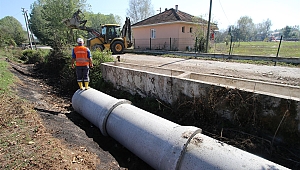 DÜZYAZI MAHALLESİNDE ALT YAPI GÜÇLENİYOR