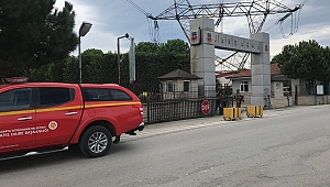  Jandarma Kulübesindeki Yangın Korkuttu