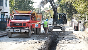 Karapürçek Kanalizasyon Hattı Tamamlanıyor