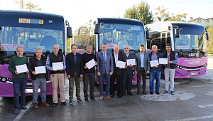 Özel Halk Otobüsü Esnafına Erişilebilirlik Belgesi Verildi