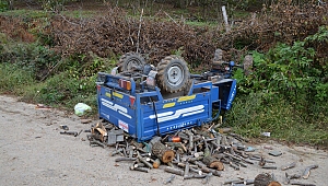 Patpat devrildi: 1 ölü, 2 yaralı