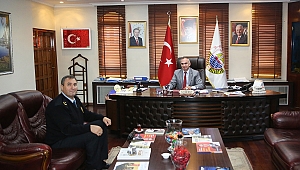 Sapanca İlçe Emniyet Müdürü Alan’dan, Başkan Yılmazer’e Ziyaret