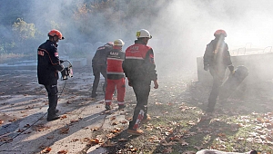  AFAD'ta Gerçeği Aratmayacak Tatbikat