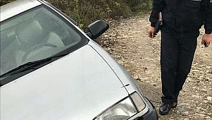 Çalıntı Araç Yol Kenarında Bulundu