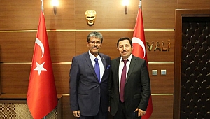 Filistin İstanbul Başkonsolosundan Vali Balkanlıoğlu’na Nezaket Ziyareti