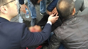 Otomobilin Altında Kalan Lise Öğrencisine Yaralandı