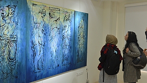 Resim Bölümü Sergisi Açıldı