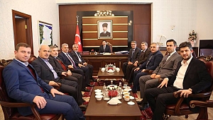 Vali Balkanlıoğlu’na Ziyaretler Sürüyor