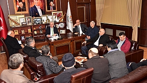 Başkan İspiroğlu Muhtarlarla Bir Araya Geldi
