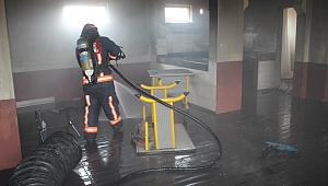 Kısa Sürede Söndürülen Yangın Faciayı Engelledi