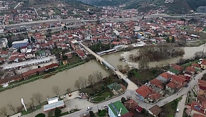 523 YILLIK TARİHİ 2. BEYAZIT KÖPRÜSÜ HAVADAN GÖRÜNTÜLENDİ