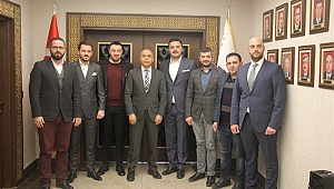 SATSO GENÇ GİRİŞİMCİLERDEN EMNİYET MÜDÜRÜ KAYA'YA ZİYARET