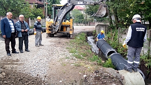 Alt Yapı Çalışmaları Küçücek Mahallesinde Hız Kazandı