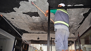 Belediye Yanan Pasaj İçin Kolları Sıvadı​​​​​​​